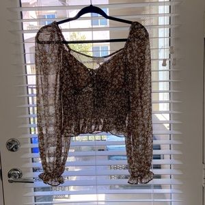 By the River Crop Top